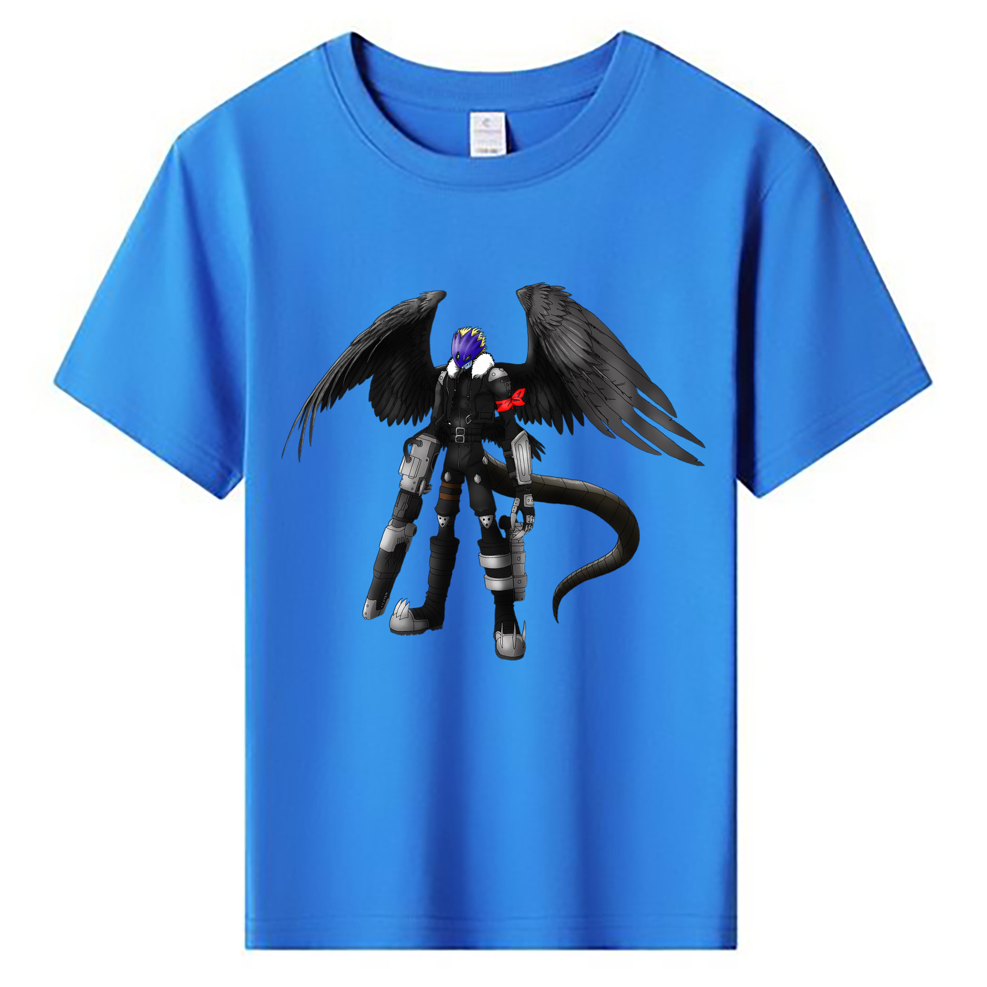（画像用） Digimon デジタルモンスター/デジモン 綿100％キッズTシャツ（フロントプリント）